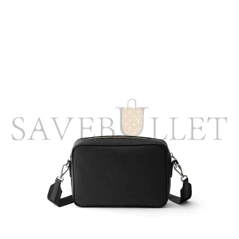 Pra*a SAFFIANO LEATHER SHOULDER BAG 2VH210 (24*15*6cm)
